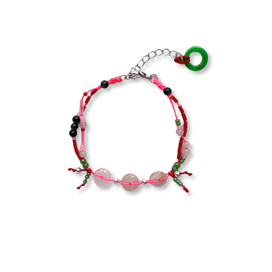 -𝟶𝟶𝟶- Red String Bracelet 平安