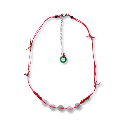 -𝟶𝟶𝟶𝟶𝟶- Red String Necklace 平安