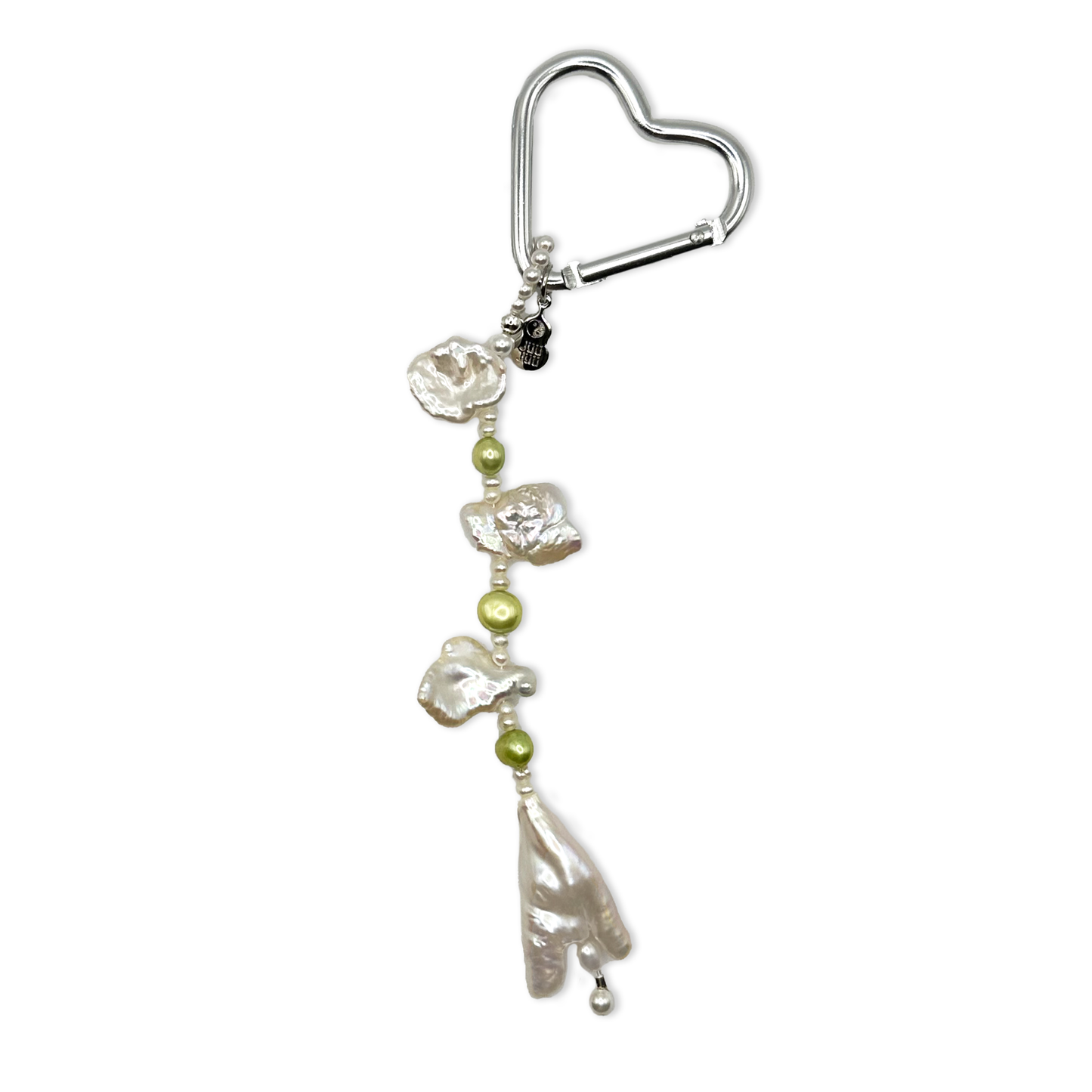 Green Pea Keychain